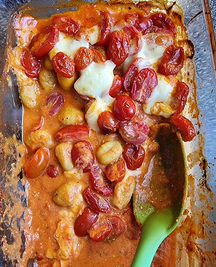 Gnocchi Mozzarella Auflauf