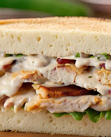 Chicken Bacon Ranch Sandwich: A Flavor Explosion in Every Bite!