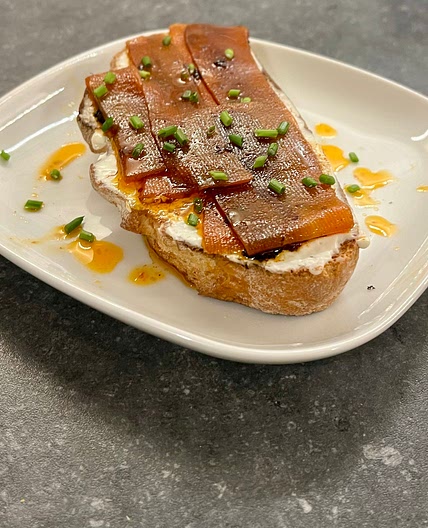 “Smoked Salmon style” carrots