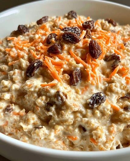 Carrot Cake Overnight Oats
