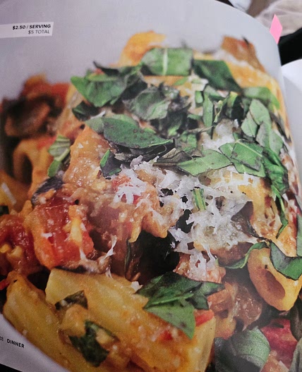 Pasta with eggplant and Tomato
