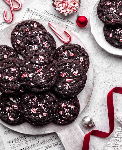 Chocolate Peppermint Cookies
