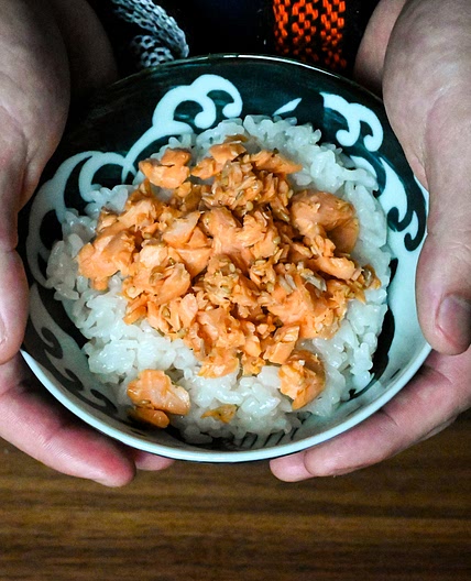 Homemade Japanese Salmon Flakes for Perfect Rice Balls Filling