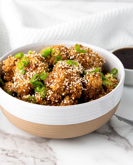Teriyaki Cauliflower Wings