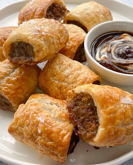 Matt Preston's bakery-style sausage rolls