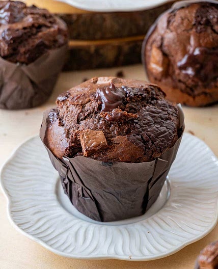 D'licious Chocolate Banana Muffins [Gluten Free]