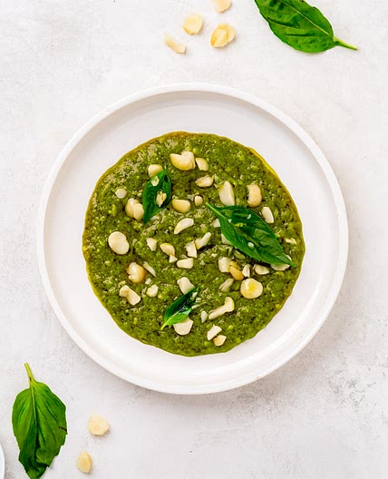 Macadamia Basil Pesto