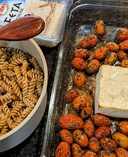 Viral Baked Feta Pasta