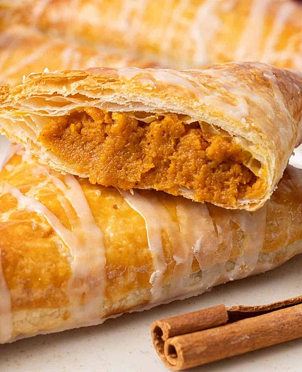 Puff Pastry Pumpkin Turnovers (VIDEO)