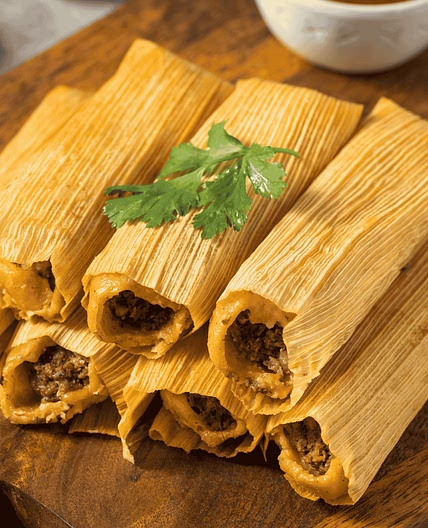 Salvadoran Stuffed Corn Dough