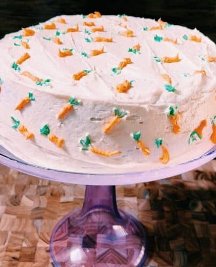 BEST EVER Carrot Cake Recipe- Brown Butter Cream Cheese Frosting