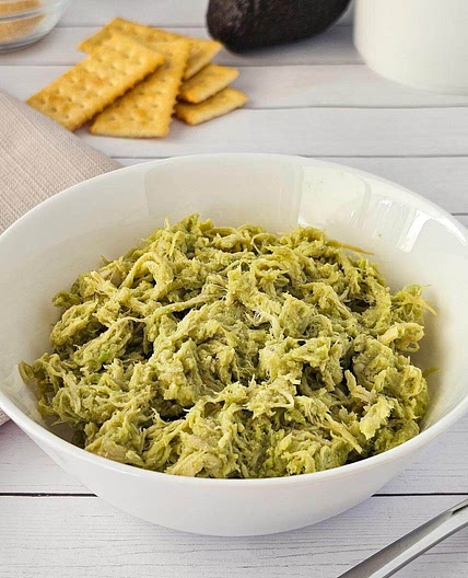 3-Ingredient Avocado Chicken Salad Recipe No Mayo