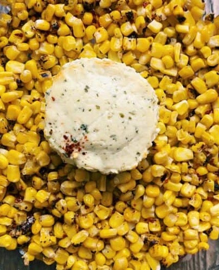 Cheesy Corn Summer Pasta