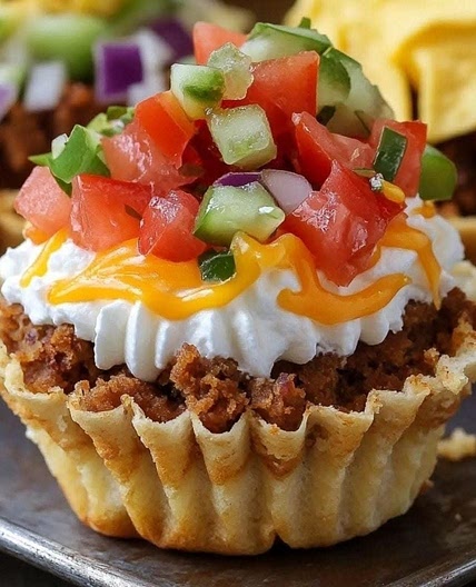 OMG TACO CUPCAKES