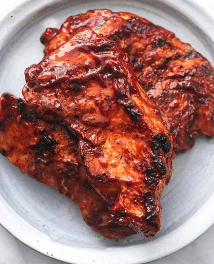 🍖 Indoor Berrylicious BBQ Bone-In Pork Chops