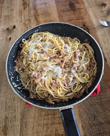 Pasta carbonara