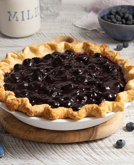 Contest-Winning Fresh Blueberry Pie
