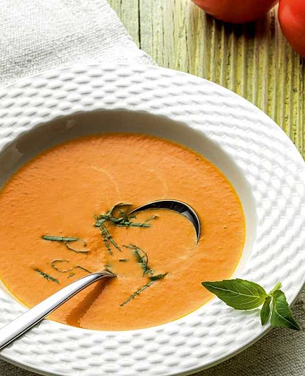 Cream of tomato soup