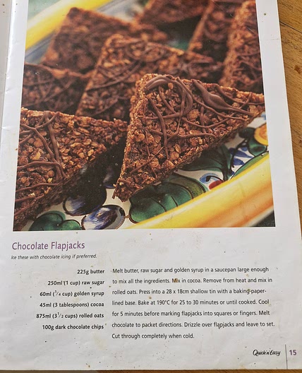 Chocolate crunchies