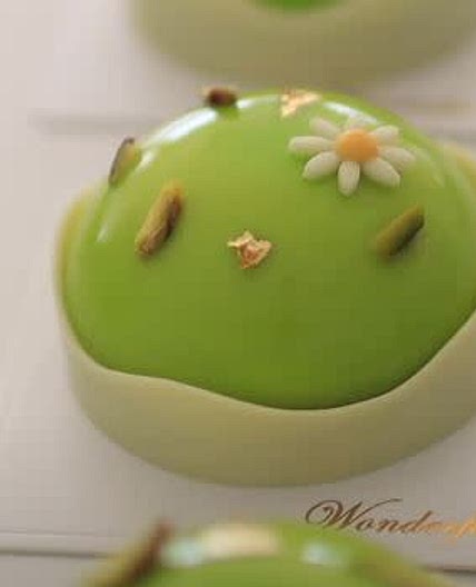 Pistachio Mousse Cake