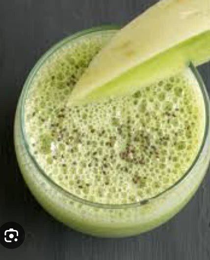 Honeydew melon smoothie