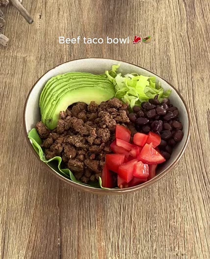 Beef Taco Bowl