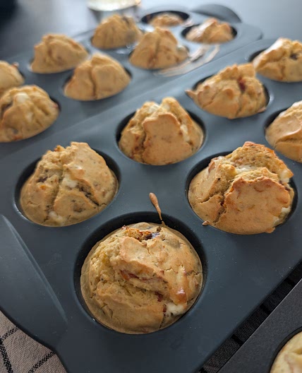 Muffins de pois chiches