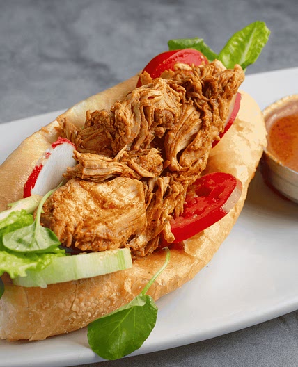Salvadoran Chicken Sandwich
