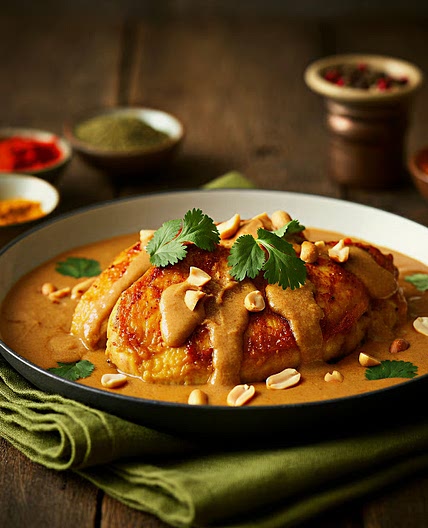 Chicken with Peanut Butter - Easy & Flavor-Packed Recipe
