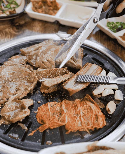Korean Grilled Pork Belly