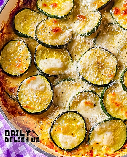 Baked Parmesan Zucchini