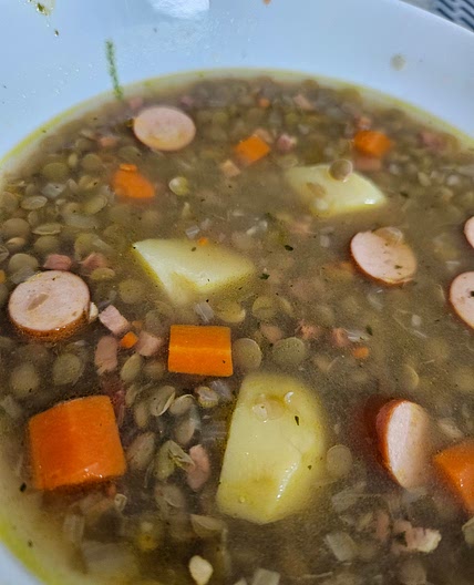 Linsensuppe