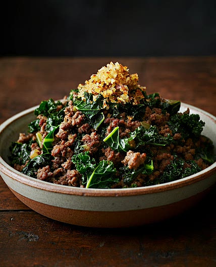 Ground Beef and Kale Recipe | Quick & Healthy Dinner Idea