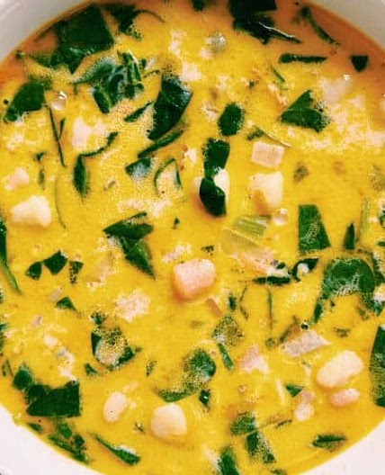 Olive Garden Copycat Chicken Tri-Color Gnocchi Soup