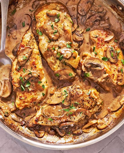 Creamy Chicken Marsala