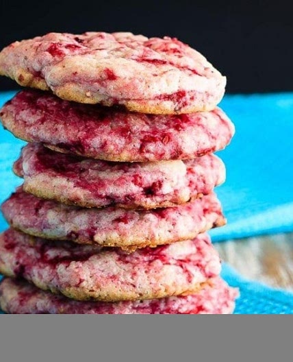 Raspberry Lemon Cookies
