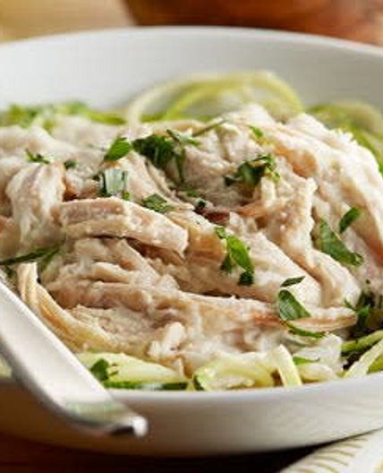 Chicken Zoodle Alfredo