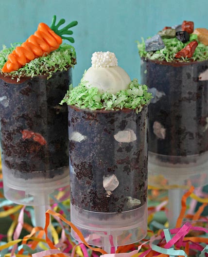 Easter Push-Up Pops