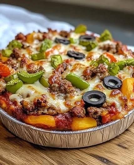 Low Carb Crustless Pizza Bowl