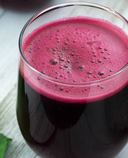 Beetroot oat juice