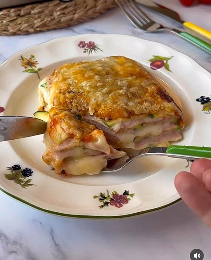 Lasaña de calabacín