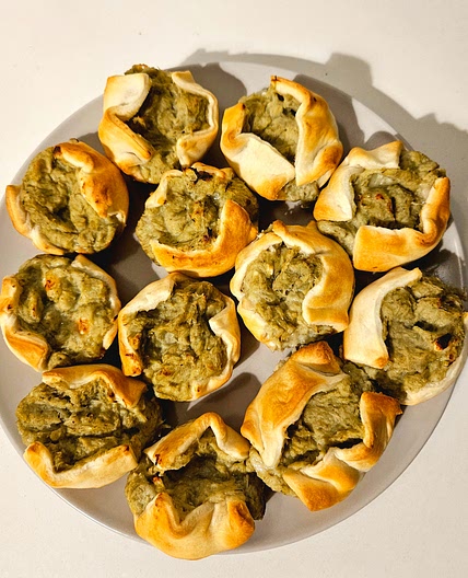 Fagottini di carciofi e besciamella #Microonde #Microwave