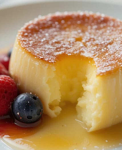 custardy french dessert nyt