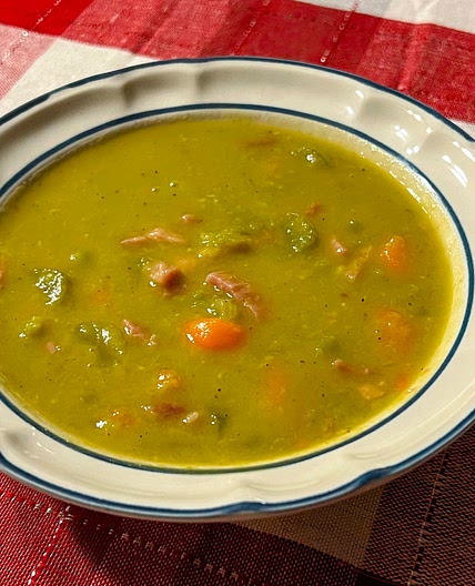 Dave's Chunky Split Pea and Ham Soup