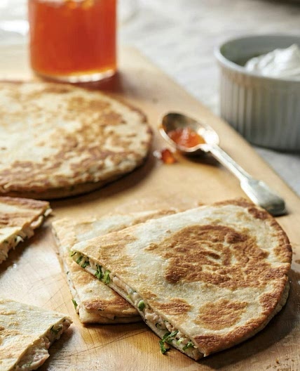 Smoked Salmon Quesadillas