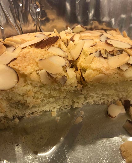 Easy almond bars
