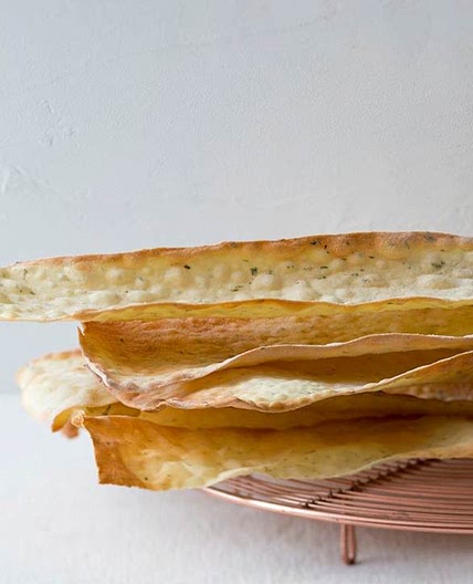 Herbed lavosh