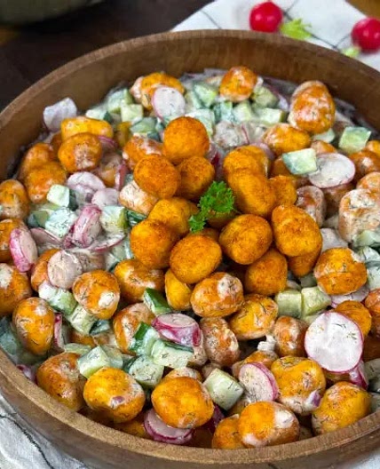 Crunchy Gnocchi Salat