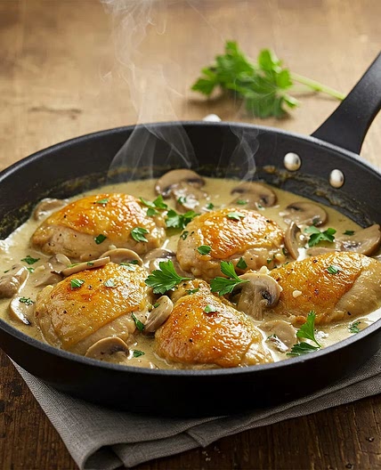 Creamy Chicken Fricassee Recipe – Easy One-Pot Comfort Food | Sharp Blades