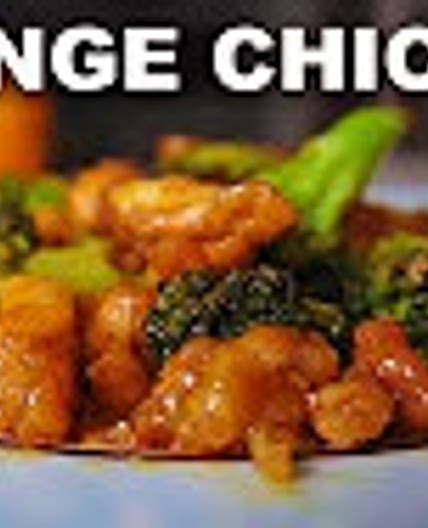 No-Fry Mall Food Orange Chicken